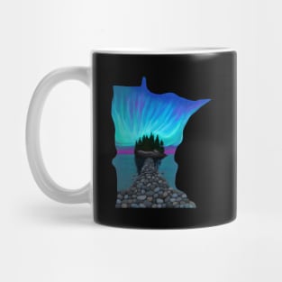 North Shore - Minnesota Silhoutte Mug